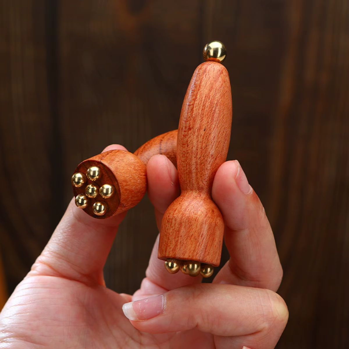 Wooden face Massager