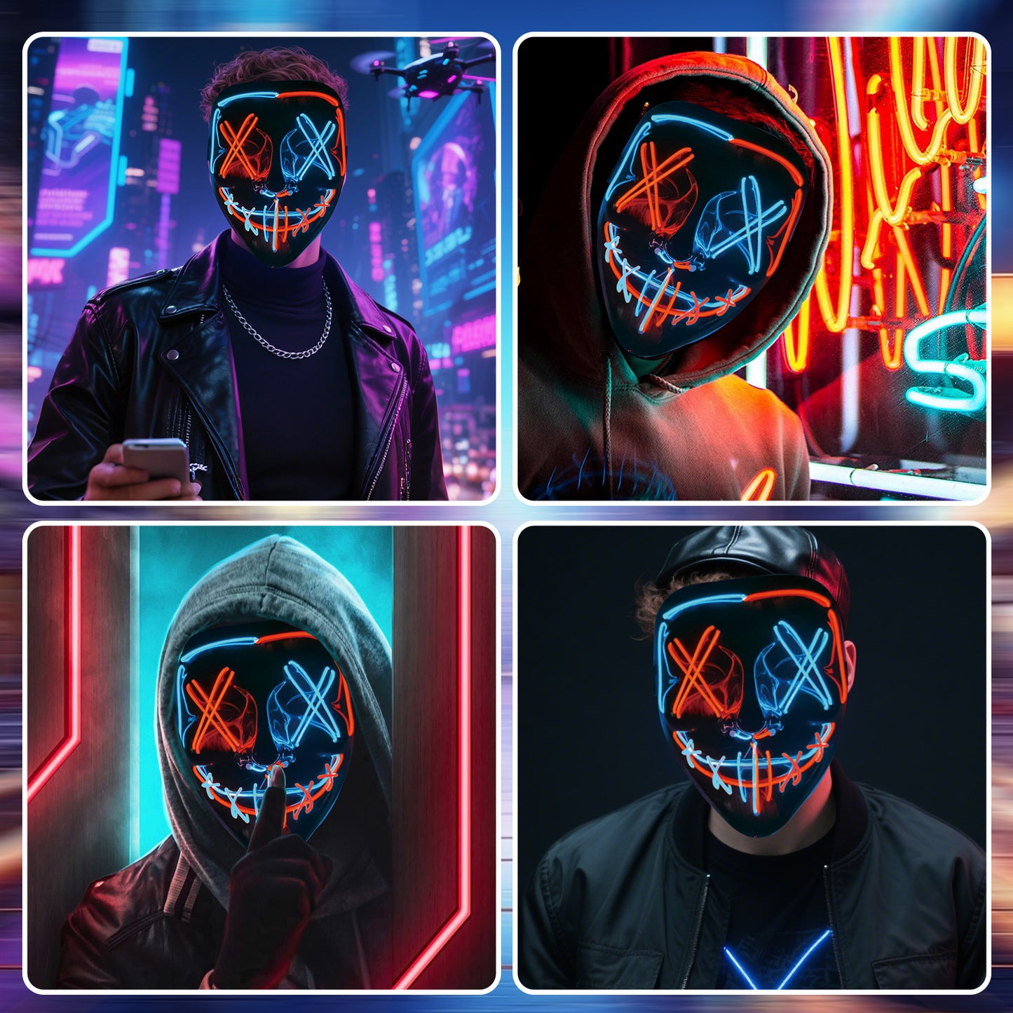 Glow Fear Mask