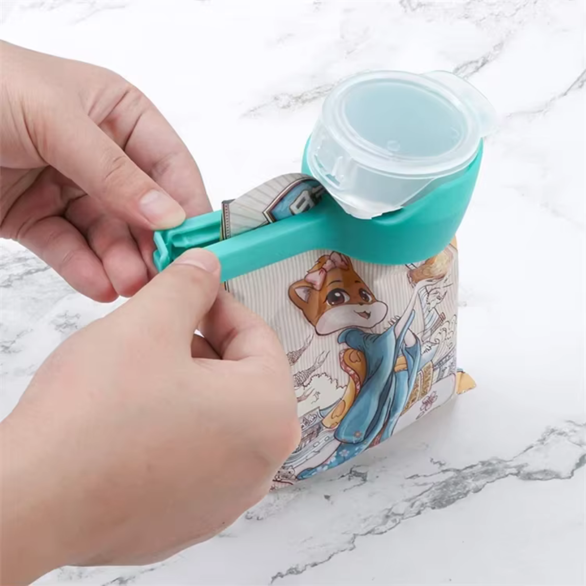 Food Bag Clips with Pour Spout