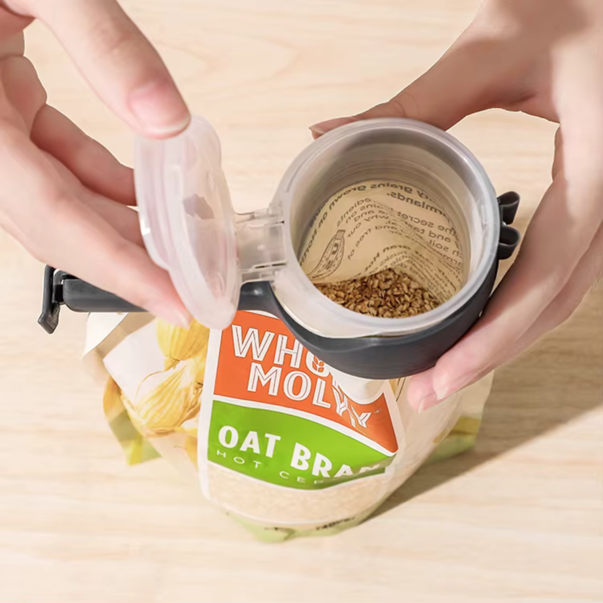 Food Bag Clips with Pour Spout