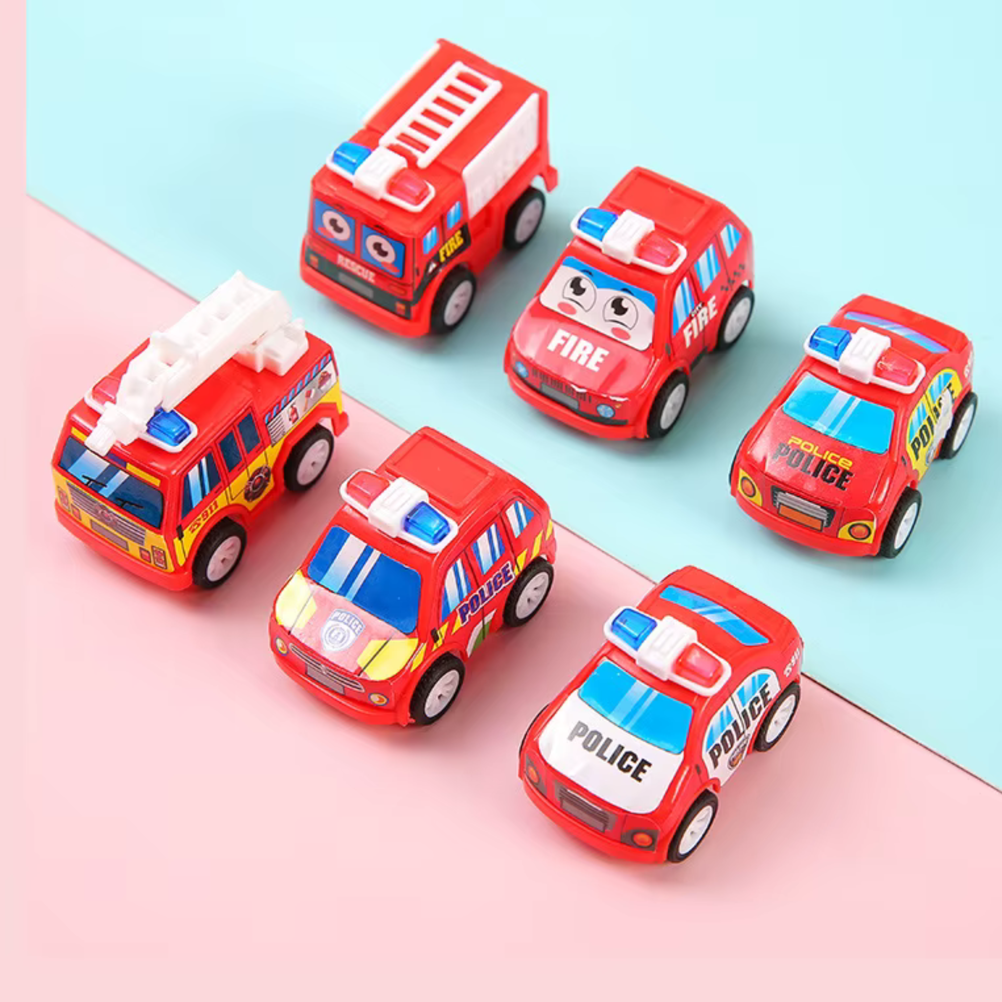 10 Piece Rescue Fleet