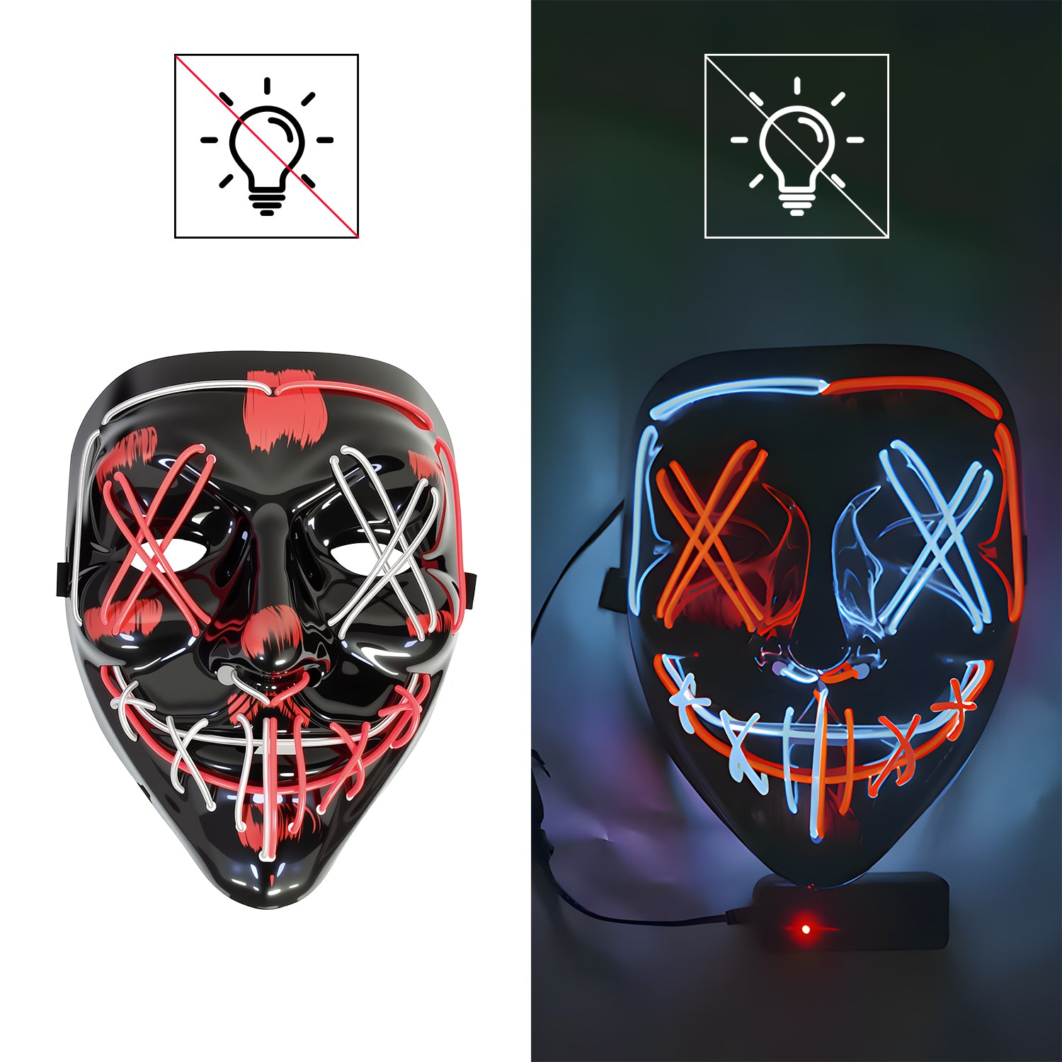 Glow Fear Mask