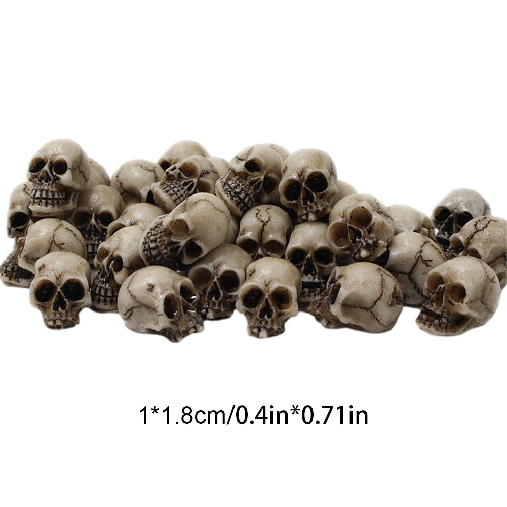 20Pcs Gothic Skull