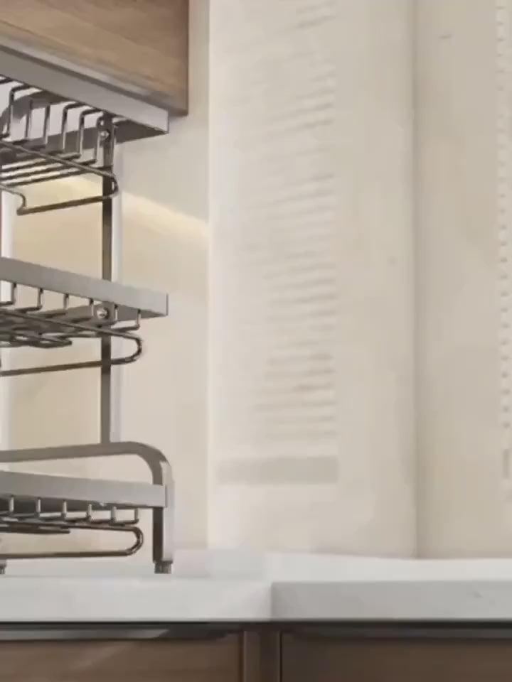 Three-Tier Dish Rack